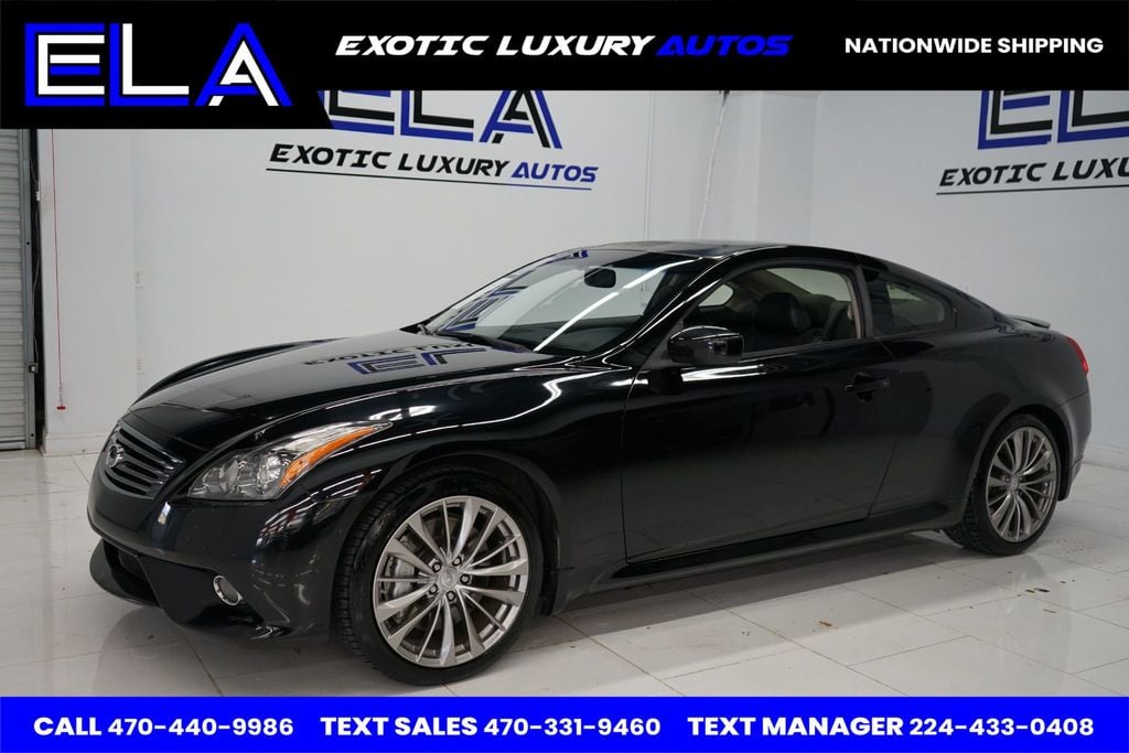 2013 INFINITI G37 Coupe SPORT PACKAGE! ALL SERVICES DONE AT INFINITI DEALER! CLEAN FAX!  - 22621689 - 2