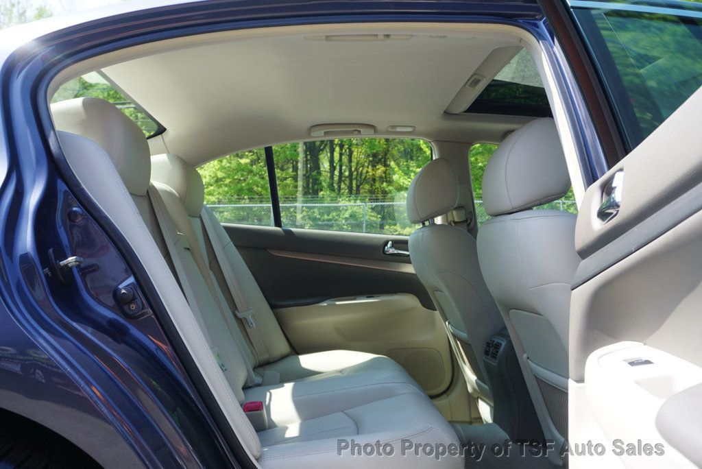 2013 INFINITI G37 Sedan 4dr x AWD NAVIFATION REAR CAMERA SUNROOF HEATED SEATS BOSE  - 22425755 - 12