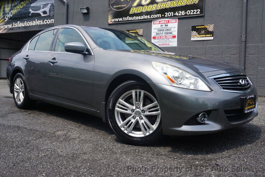 2013 INFINITI G37 Sedan 4dr x AWD NAVIGATION REAR CAM BOSE SOUND LEATHER ROOF HOT SEATS  - 22491727 - 0