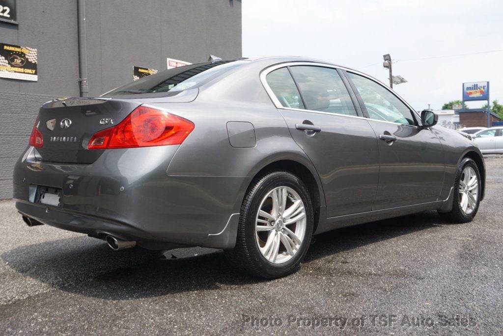 2013 INFINITI G37 Sedan 4dr x AWD NAVIGATION REAR CAM BOSE SOUND LEATHER ROOF HOT SEATS  - 22491727 - 6