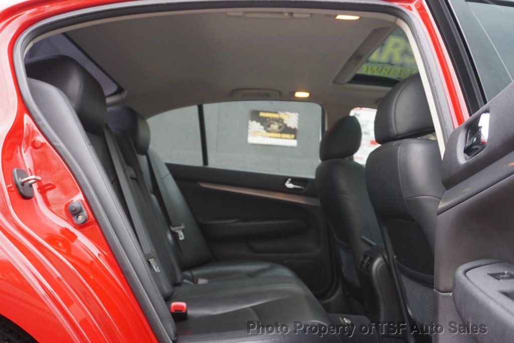 2013 INFINITI G37 Sedan 4dr x AWD NAVIGATION REAR CAMERA BLUETOOTH BOSE SOUND LEATHER  - 22408856 - 12
