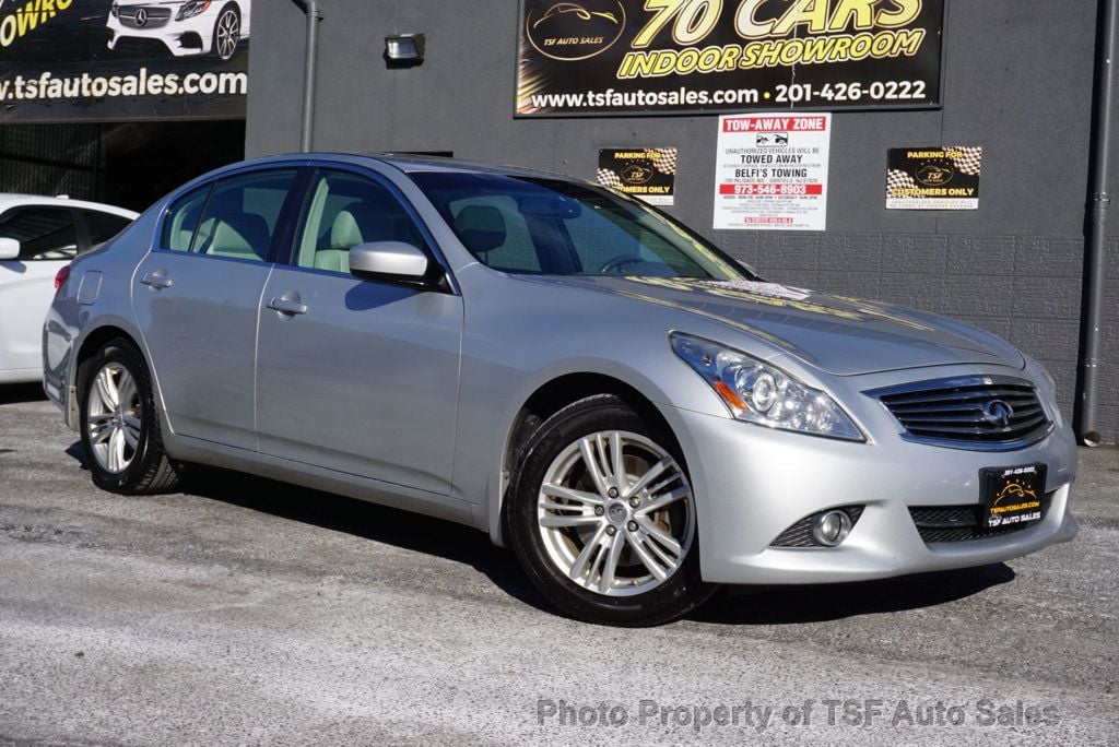 2013 INFINITI G37 Sedan 4dr x AWD NAVIGATION REAR CAMERA BOSE SOUND HEATED SEATS LOADED! - 22738044 - 0