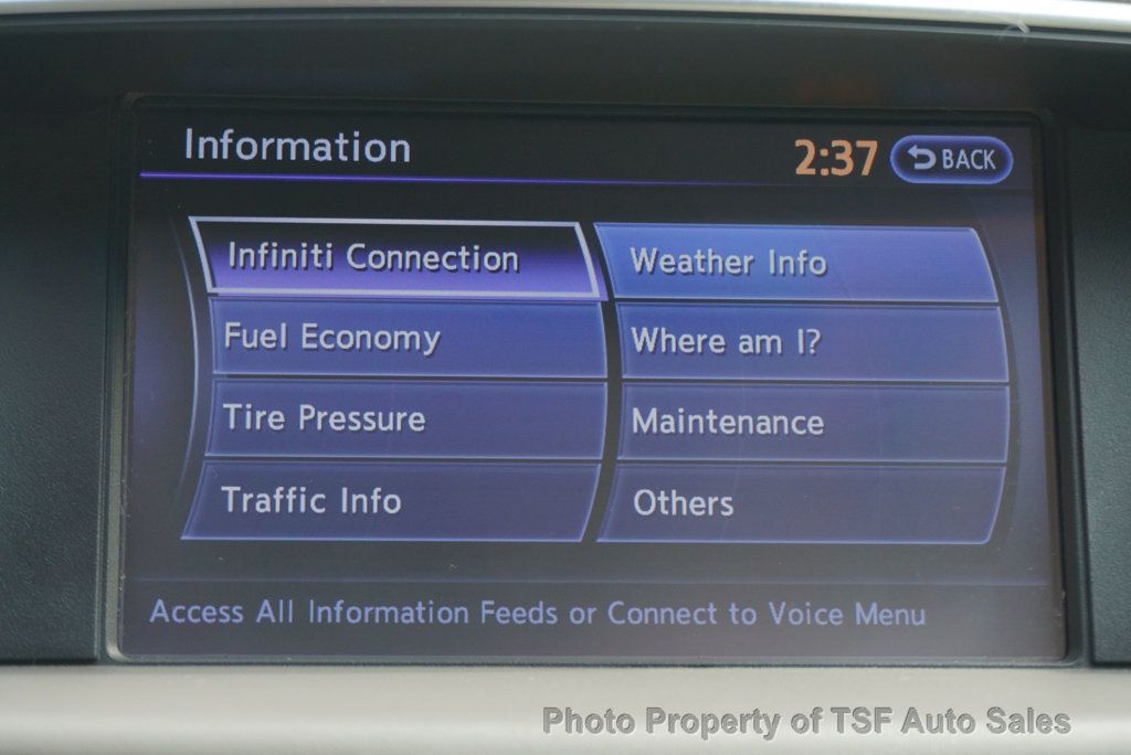 2013 INFINITI M37 4dr Sedan AWD NAVIGATION REAR CAMERA HOT&COOL SEATS SUNROOF  - 23086165 - 15