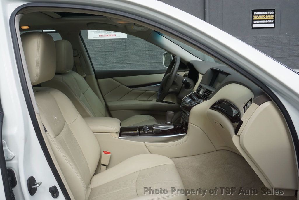 2013 INFINITI M37 4dr Sedan AWD NAVIGATION REAR CAMERA HOT&COOL SEATS SUNROOF  - 23086165 - 8