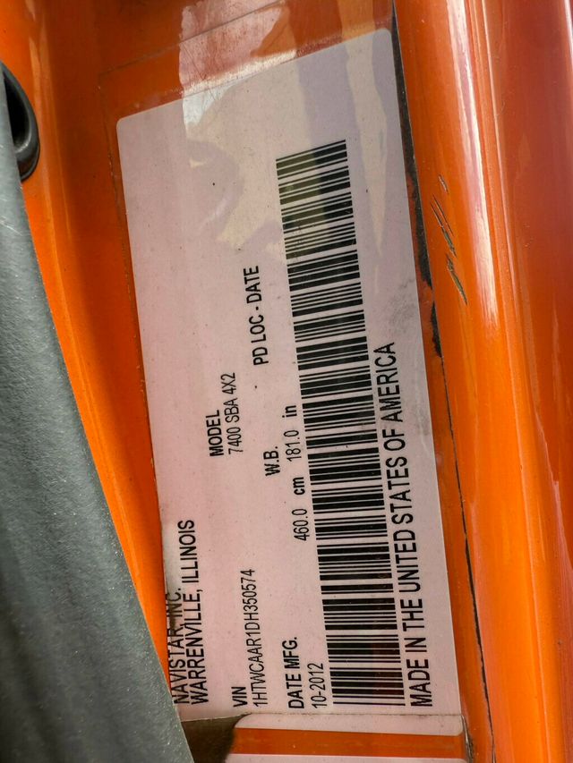 2013 International 7400 DUMP TRUCK WITH PLOW MOUNT AND SALT SPREADER READY TO WORK FINANCING AVAILABLE - 22897348 - 21