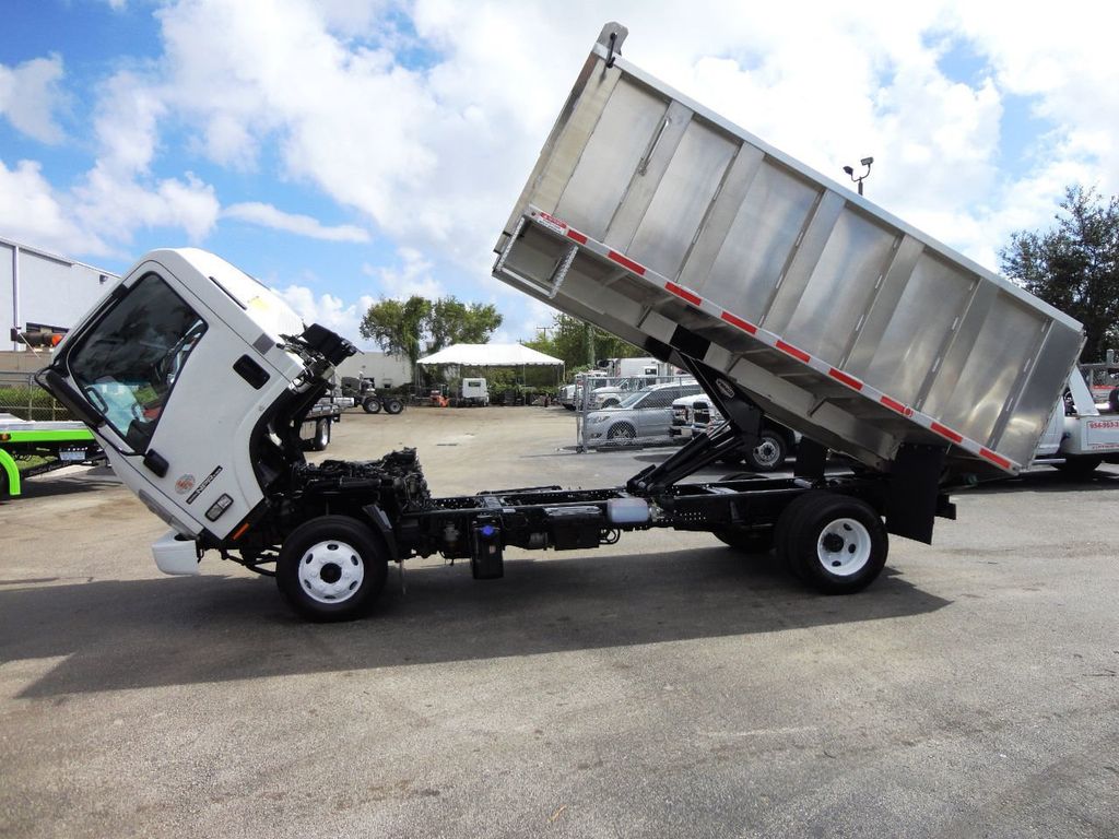 2013 Isuzu NPR HD 14FT ALUM TRASH DUMP TRUCK...NEW AD FAB DUMP BODY. - 19485683 - 12