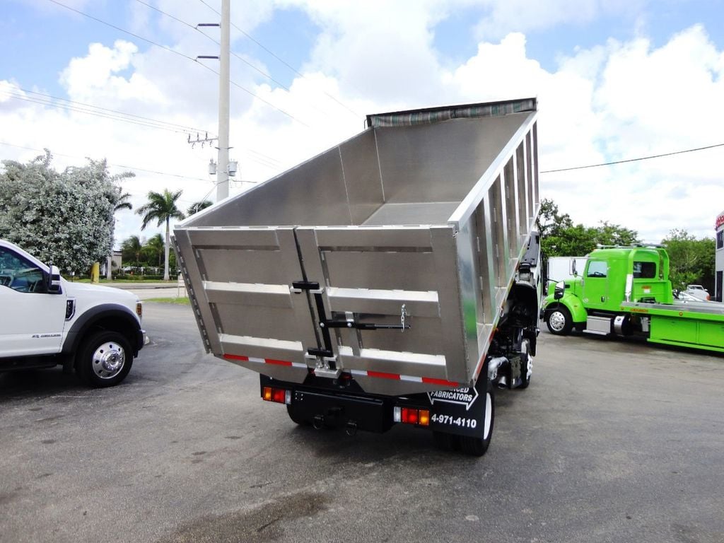 2013 Isuzu NPR HD 14FT ALUM TRASH DUMP TRUCK...NEW AD FAB DUMP BODY. - 19485683 - 20