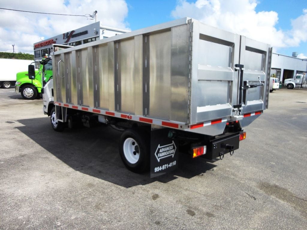 2013 Isuzu NPR HD 14FT ALUM TRASH DUMP TRUCK...NEW AD FAB DUMP BODY. - 19485683 - 2