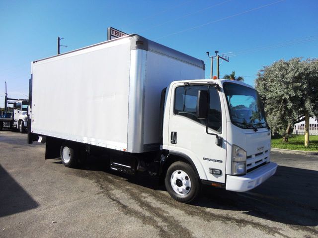 2013 Isuzu NPR HD 16FT DRY BOX. RAIL LIFTGATE BOX TRUCK CARGO TRUCK - 21135392 - 0