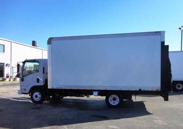 2013 Isuzu NPR HD 16FT DRY BOX. RAIL LIFTGATE BOX TRUCK CARGO TRUCK - 21135392 - 3