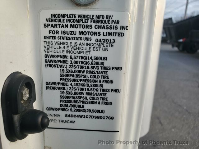 2013 Isuzu NPR HD Cab Over 2dr Chassis DRW - 20991984 - 20