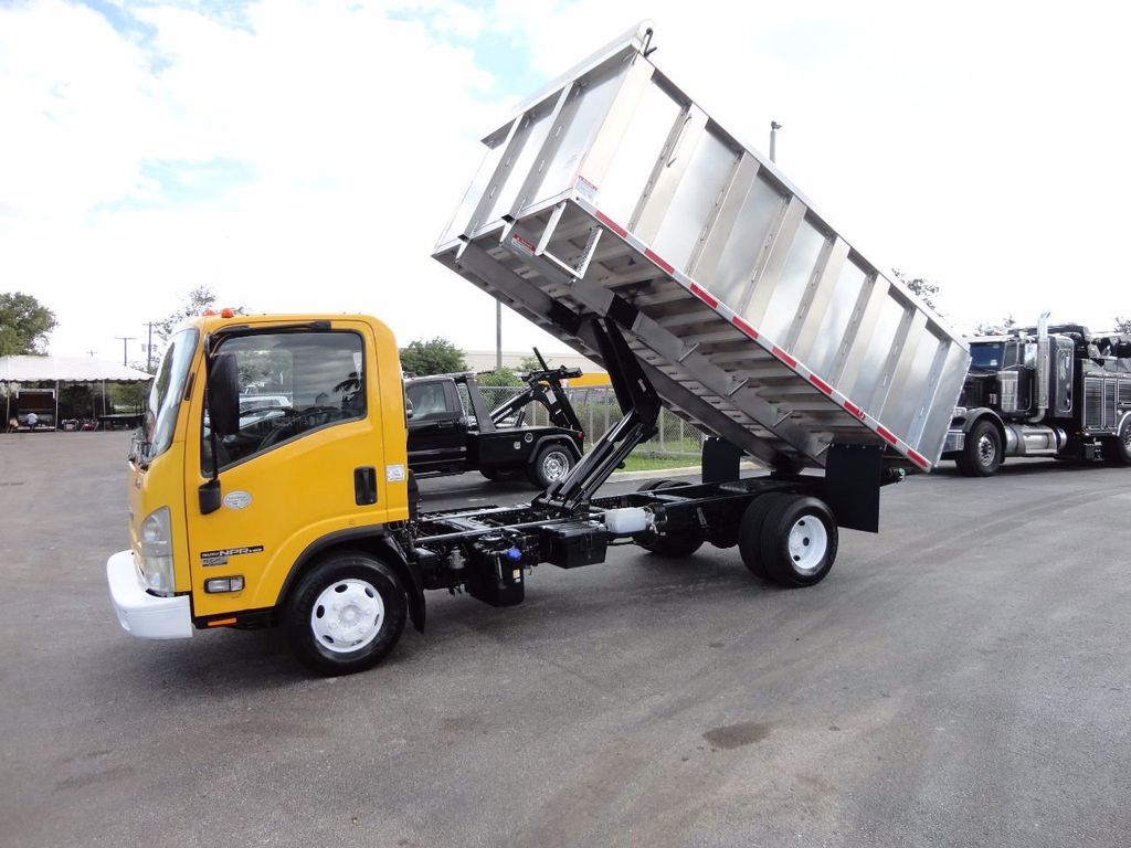 2013 Isuzu NPR HD *NEW*ADVANCED FABRICATORS 14FT ALUMINUM TRASH DUMP.. - 17081599 - 8