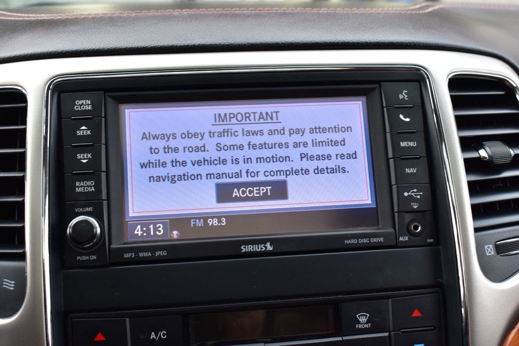 2013 Jeep Grand Cherokee 4WD 4dr Overland - 22967194 - 29