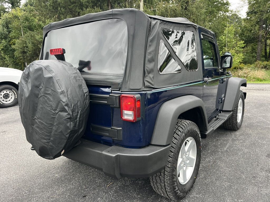 2013 Jeep Wrangler Low Mileage 2-Door Sport 4x4 6-Speed Convertible JK - 23082815 - 2