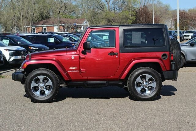 2013 Jeep Wrangler SAHARA W/ 3 PIECE FREEDOM HARD TOP - 23014235 - 16