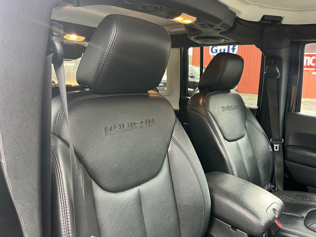 2013 Jeep Wrangler Unlimited 10th ANNIVERSARY Rubicon 4 door JK - 22945619 - 39