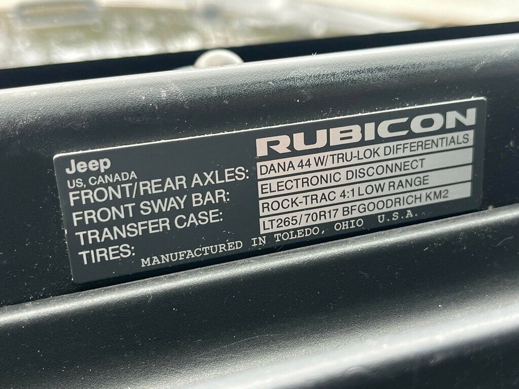 2013 Jeep Wrangler Unlimited 10th ANNIVERSARY Rubicon 4 door JK - 22945619 - 53