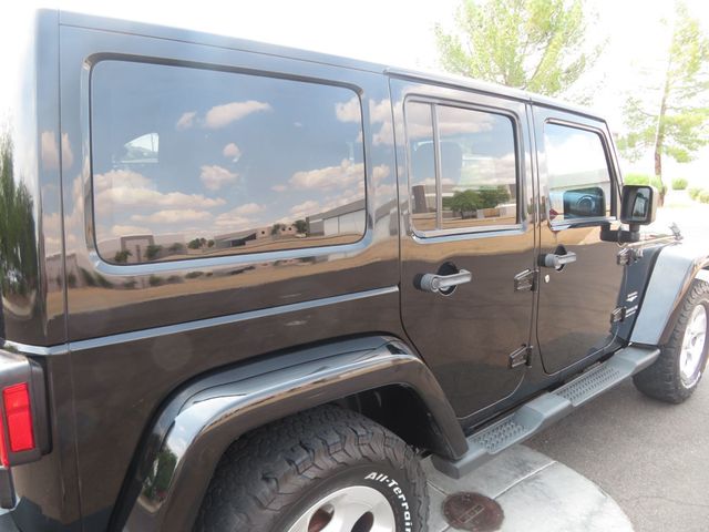 2013 Jeep Wrangler Unlimited 1OWNER JEEP WRANGLER 4DOOR EXTAR CLEAN SAHARA AZ JEEP  - 23023549 - 9