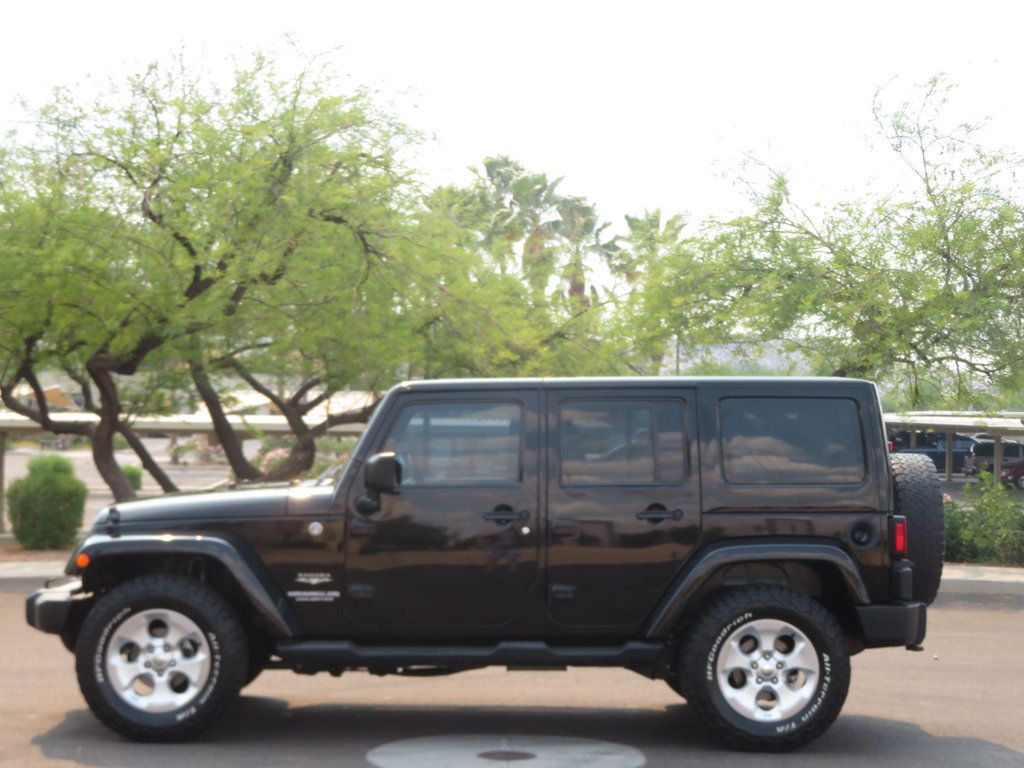 2013 Jeep Wrangler Unlimited 1OWNER JEEP WRANGLER 4DOOR EXTAR CLEAN SAHARA AZ JEEP  - 23023549 - 1