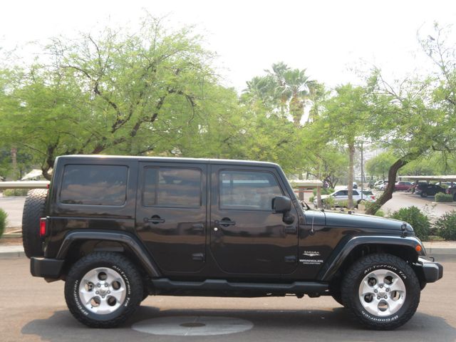 2013 Jeep Wrangler Unlimited 1OWNER JEEP WRANGLER 4DOOR EXTAR CLEAN SAHARA AZ JEEP  - 23023549 - 2