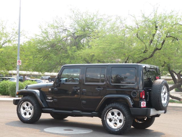 2013 Jeep Wrangler Unlimited 1OWNER JEEP WRANGLER 4DOOR EXTAR CLEAN SAHARA AZ JEEP  - 23023549 - 4