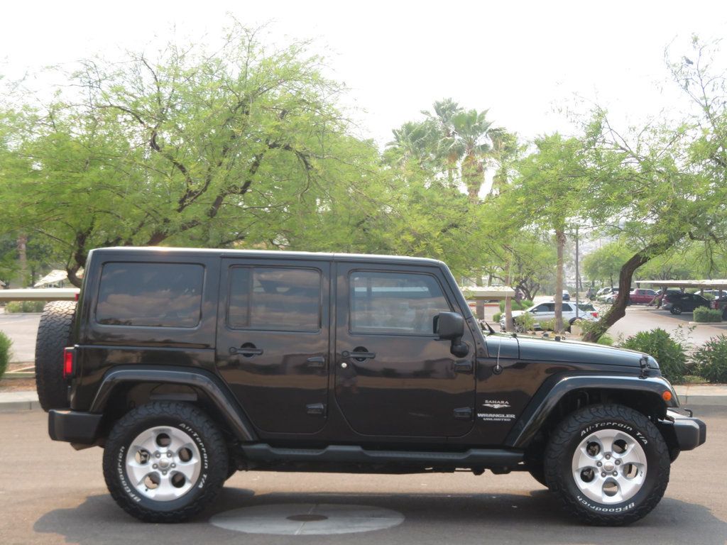 2013 Jeep Wrangler Unlimited 1OWNER JEEP WRANGLER 4DOOR EXTRA CLEAN SAHARA AZ JEEP  - 23023549 - 2