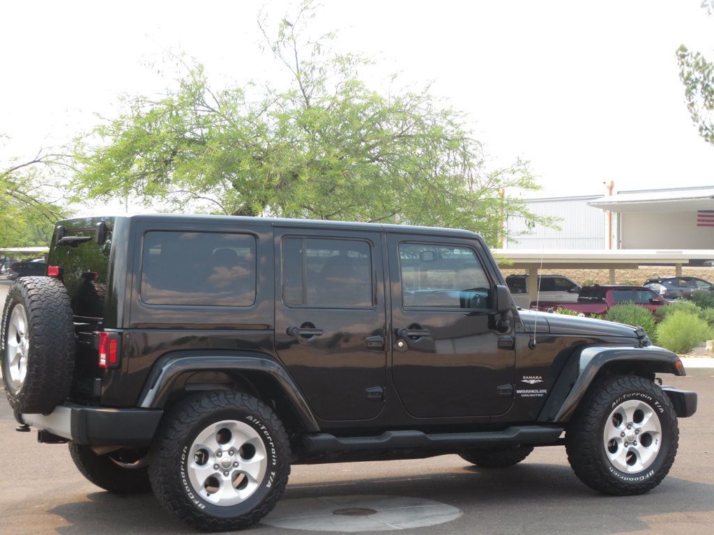 2013 Jeep Wrangler Unlimited 1OWNER JEEP WRANGLER 4DOOR EXTRA CLEAN SAHARA AZ JEEP  - 23023549 - 5