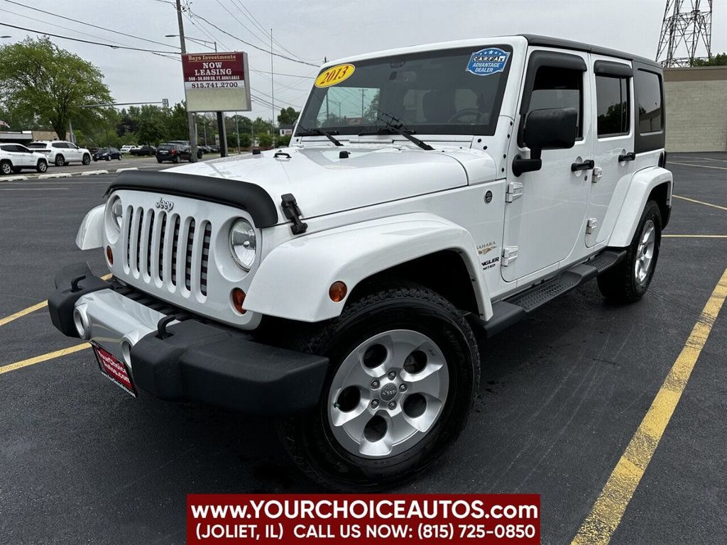 2013 Jeep Wrangler Unlimited 4WD 4dr Sahara - 22442281 - 0