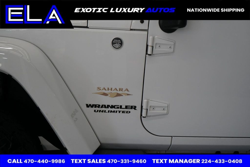 2013 Jeep Wrangler Unlimited 4WD SAHARA! V6! OVER 10K IN UPGRADES! FOX SUSPENSION NO RUST!!!! - 22482446 - 5