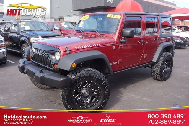 2013 Used Jeep Wrangler Unlimited 4X4, PREMIUM WHEELS, OVERSIZE OFF ROAD  TIRES, FOX SHOCKS at Hot Deals Auto LLC Serving Las Vegas, NV, IID 21766004