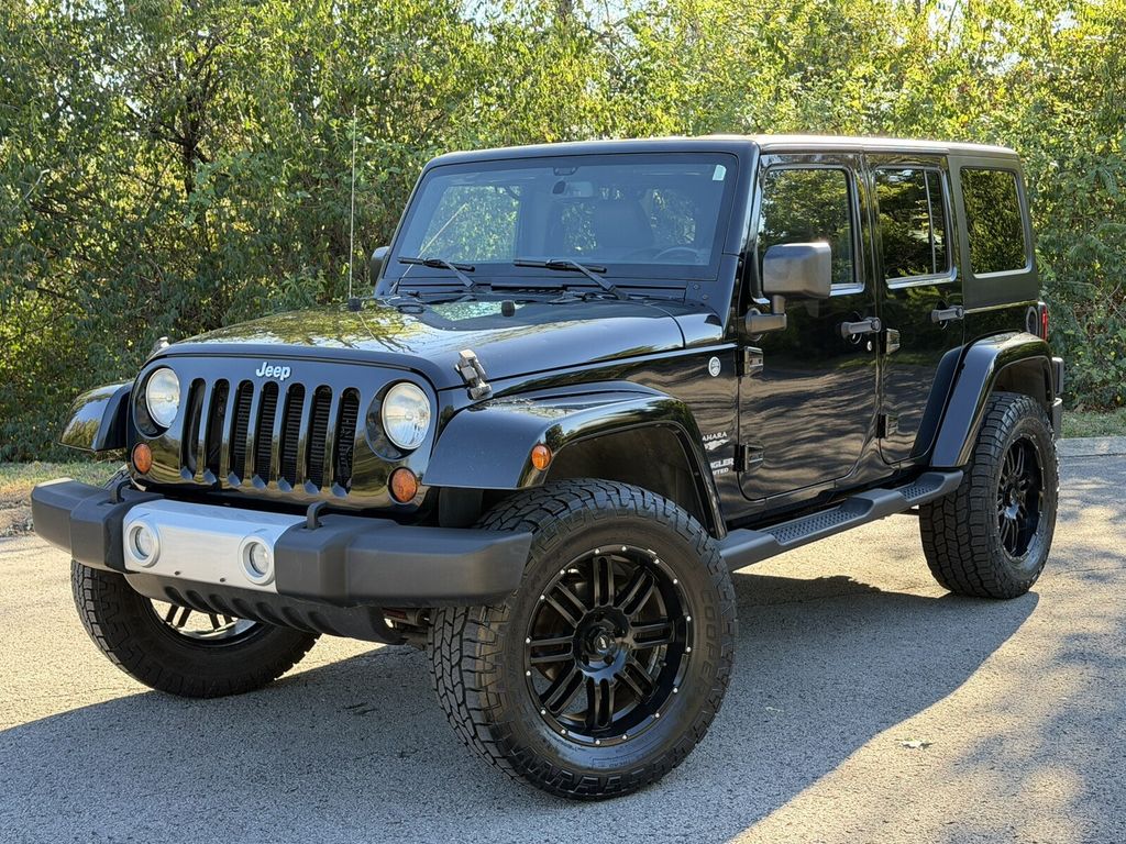2013 Jeep Wrangler Unlimited Local Trade/Sahara Pkg/Heated Leather Seats/Alpine Audio - 23098092 - 0