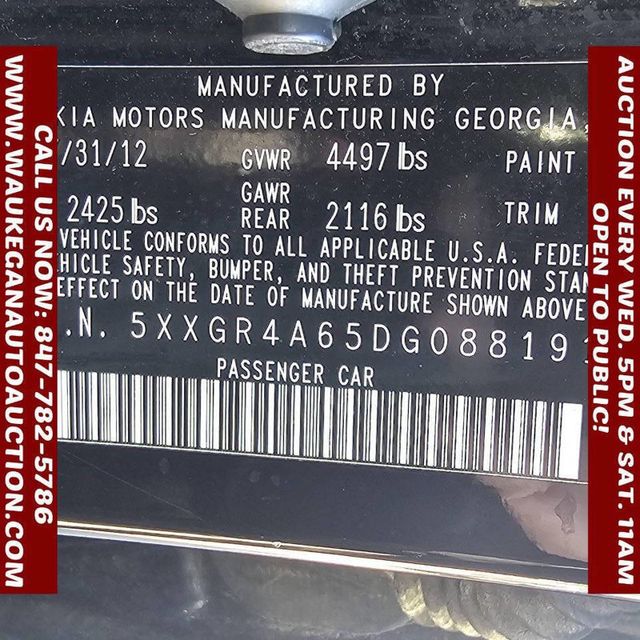 2013 Kia Optima SXL 4dr Sedan - 22937012 - 10