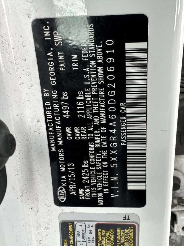 2013 Kia Optima SXL 4dr Sedan - 23018679 - 33