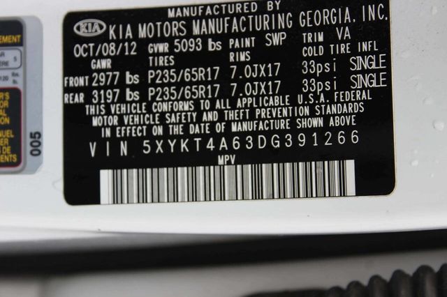 2013 Kia Sorento 2WD 4dr I4-GDI LX - 23023433 - 8