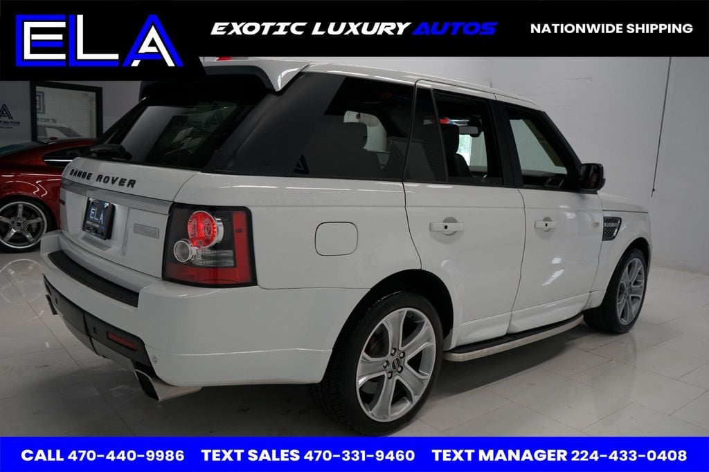 2013 Land Rover Range Rover Sport RED INTERIOR / BLK PIANO! ONLY 1 IN USA WITH THIS COLOR COMBO!! - 22488117 - 11