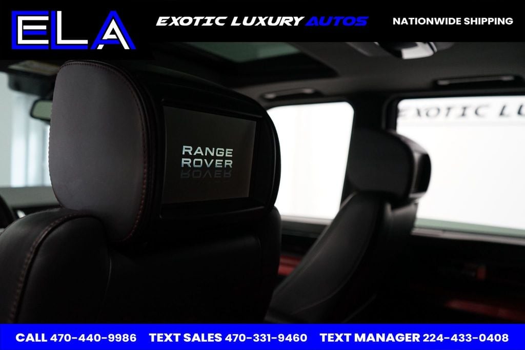 2013 Land Rover Range Rover Sport RED INTERIOR / BLK PIANO! ONLY 1 IN USA WITH THIS COLOR COMBO!! - 22488117 - 21