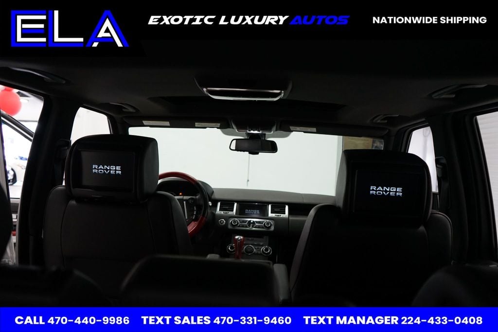 2013 Land Rover Range Rover Sport RED INTERIOR / BLK PIANO! ONLY 1 IN USA WITH THIS COLOR COMBO!! - 22488117 - 22