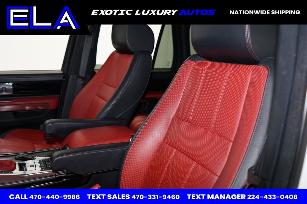2013 Land Rover Range Rover Sport RED INTERIOR / BLK PIANO! ONLY 1 IN USA WITH THIS COLOR COMBO!! - 22488117 - 27