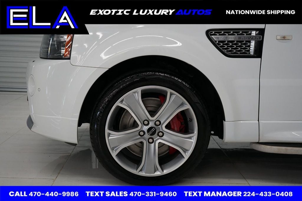 2013 Land Rover Range Rover Sport RED INTERIOR / BLK PIANO! ONLY 1 IN USA WITH THIS COLOR COMBO!! - 22488117 - 5