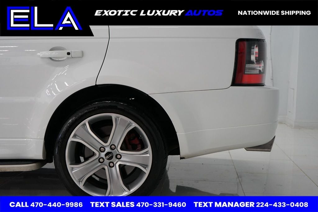 2013 Land Rover Range Rover Sport RED INTERIOR / BLK PIANO! ONLY 1 IN USA WITH THIS COLOR COMBO!! - 22488117 - 6