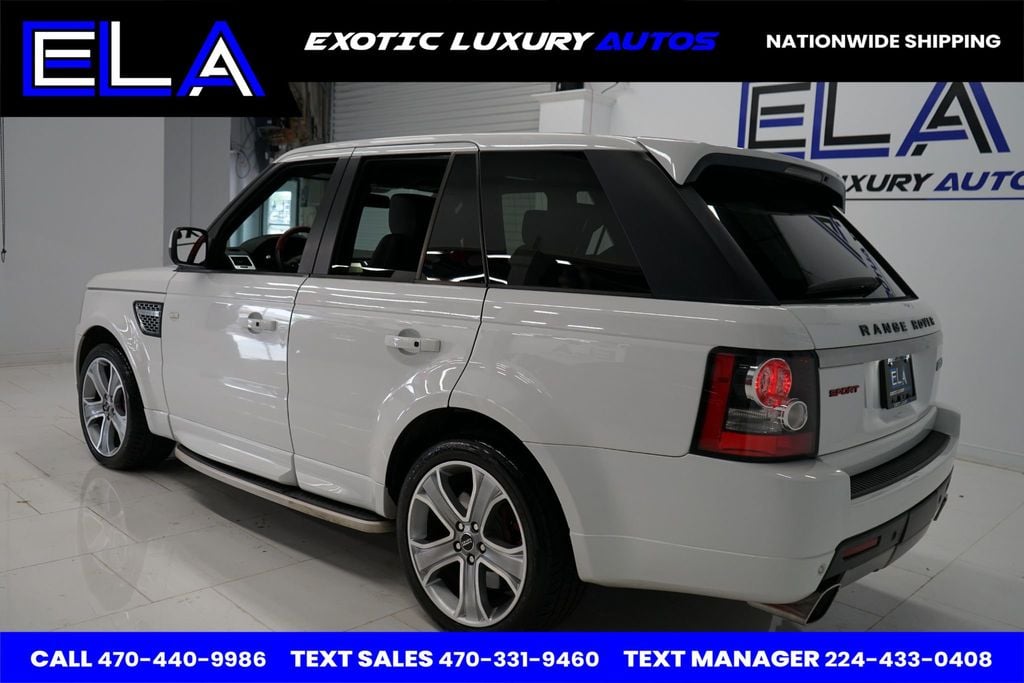 2013 Land Rover Range Rover Sport RED INTERIOR / BLK PIANO! ONLY 1 IN USA WITH THIS COLOR COMBO!! - 22488117 - 7