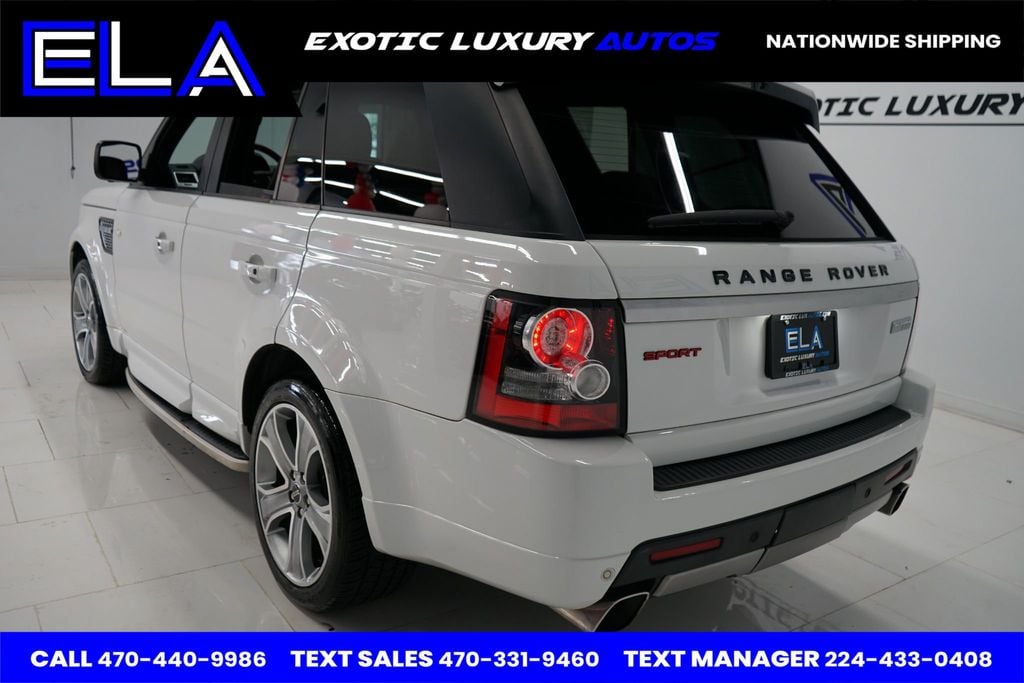2013 Land Rover Range Rover Sport RED INTERIOR / BLK PIANO! ONLY 1 IN USA WITH THIS COLOR COMBO!! - 22488117 - 8