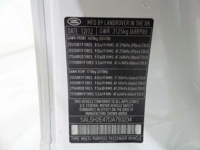 2013 Land Rover Range Rover Sport SC Autobiography - 15400159 - 11