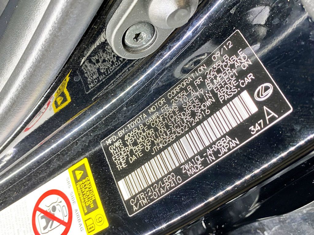 2013 Lexus CT 200h 5dr Sedan Hybrid - 22967628 - 62