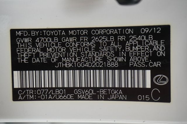 2013 Lexus ES 350 4dr Sedan - 23010341 - 33