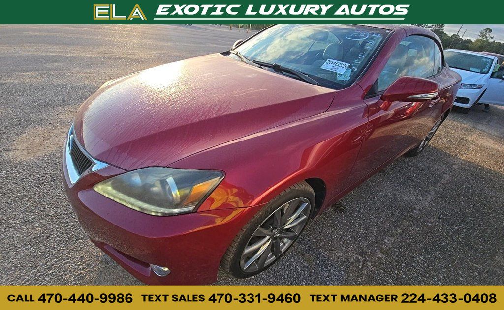 2013 Lexus IS 250C 2dr Convertible Automatic - 23092618 - 0