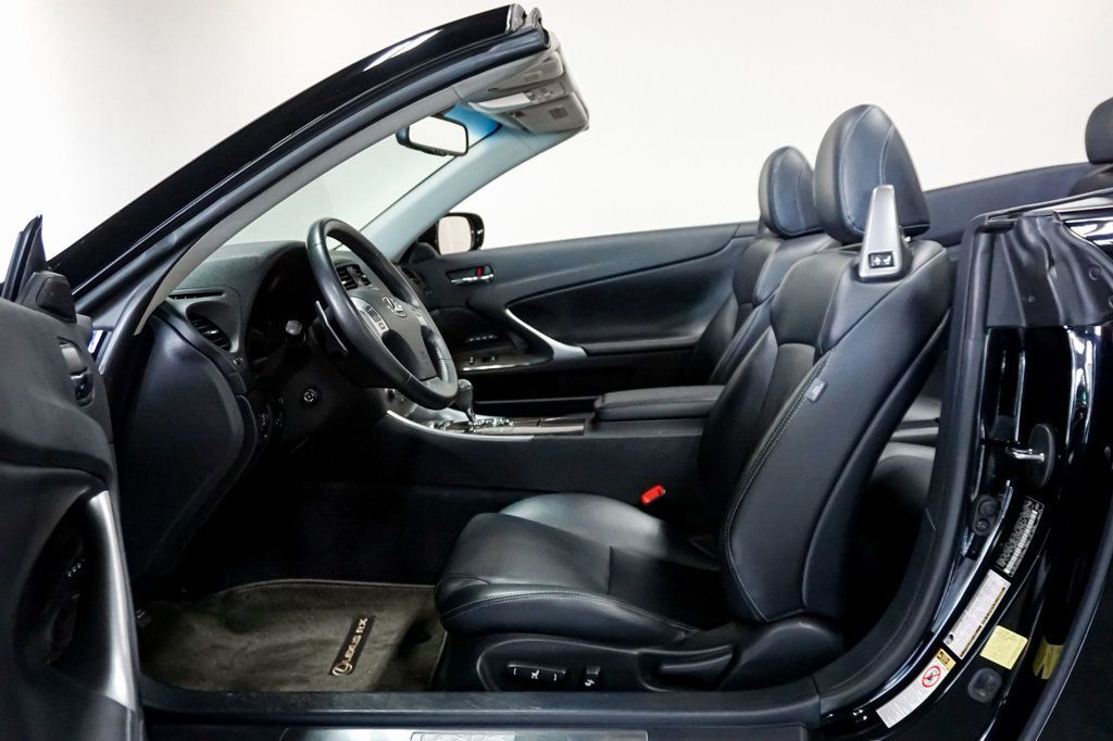 2013 Lexus IS 350C *IS350C* *Black/Black* *Luxury Package* *Only 41k Miles* - 23030685 - 10