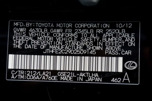 2013 Lexus IS 350C *IS350C* *Black/Black* *Luxury Package* *Only 41k Miles* - 23030685 - 26