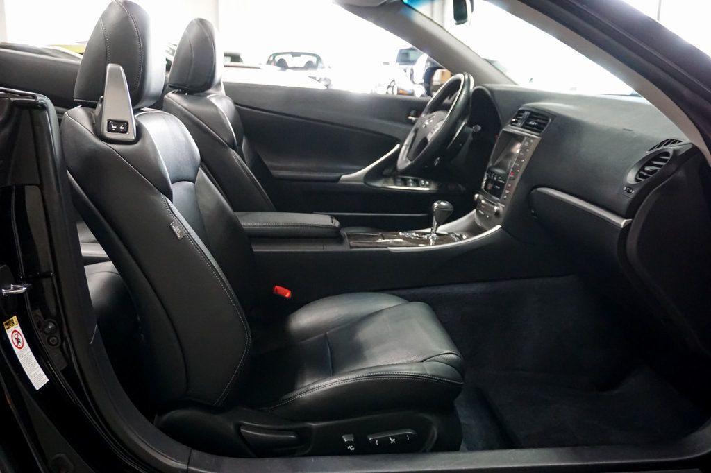 2013 Lexus IS 350C *IS350C* *Black/Black* *Luxury Package* *Only 41k Miles* - 23030685 - 42