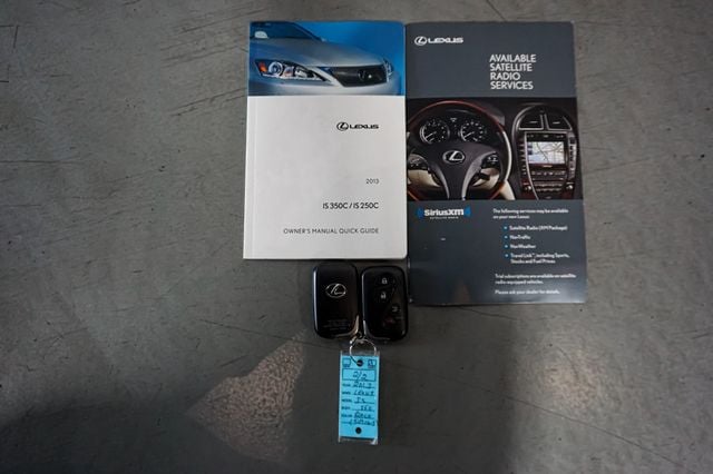 2013 Lexus IS 350C *IS350C* *Black/Black* *Luxury Package* *Only 41k Miles* - 23030685 - 86
